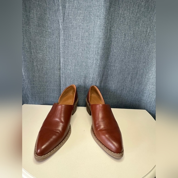 Universal Thread Womens Size 6.5 Rylie Cut Out Ankle Bootie Cognac Brown Boots - Picture 6 of 7